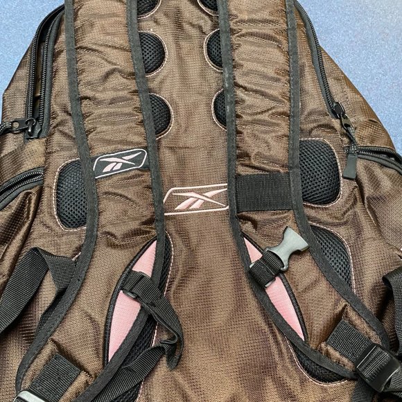 Reebok Brown & Pink backpack - Picture 2 of 7